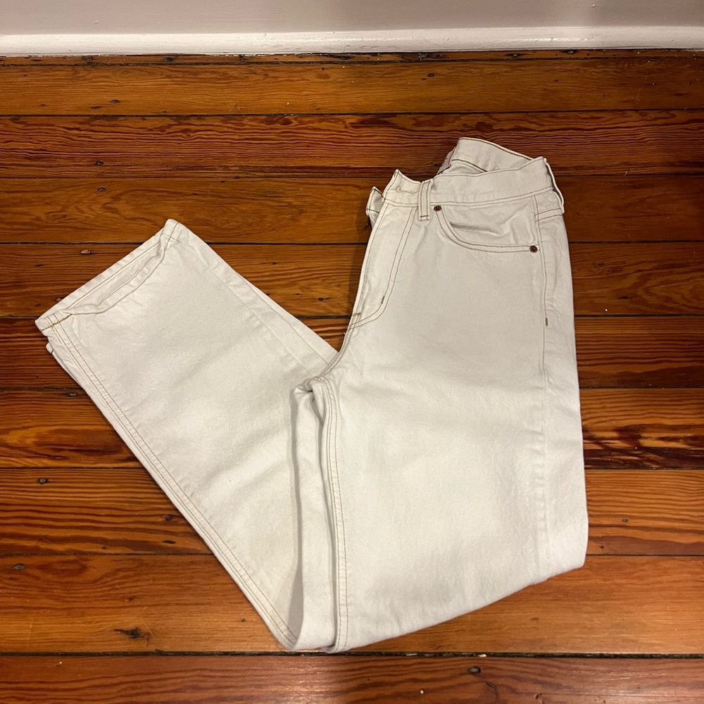 BDG Women's Cream Jeans